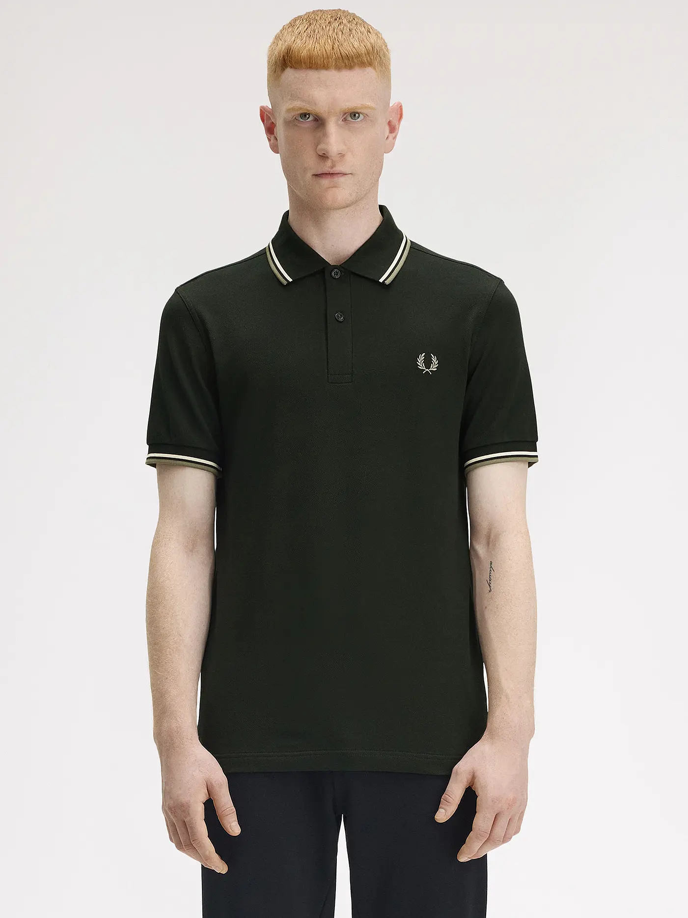 FRED PERRY | Poloshirt M3600 | dunkelgrün